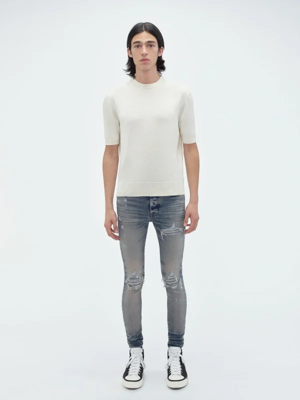 AMIRI Denim>CRYSTAL MX1 JEAN Vintage Indigo