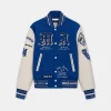 AMIRI Outerwear>DREAM TEAM VARSITY JACKET Blue
