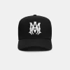 AMIRI Hats | Hats>FULL CANVAS MA HAT BLACK