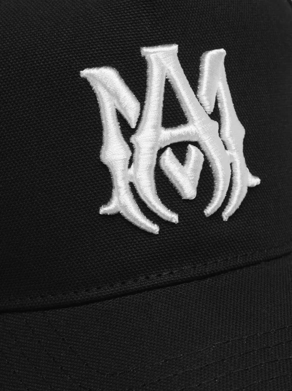 AMIRI Hats | Hats>FULL CANVAS MA HAT BLACK