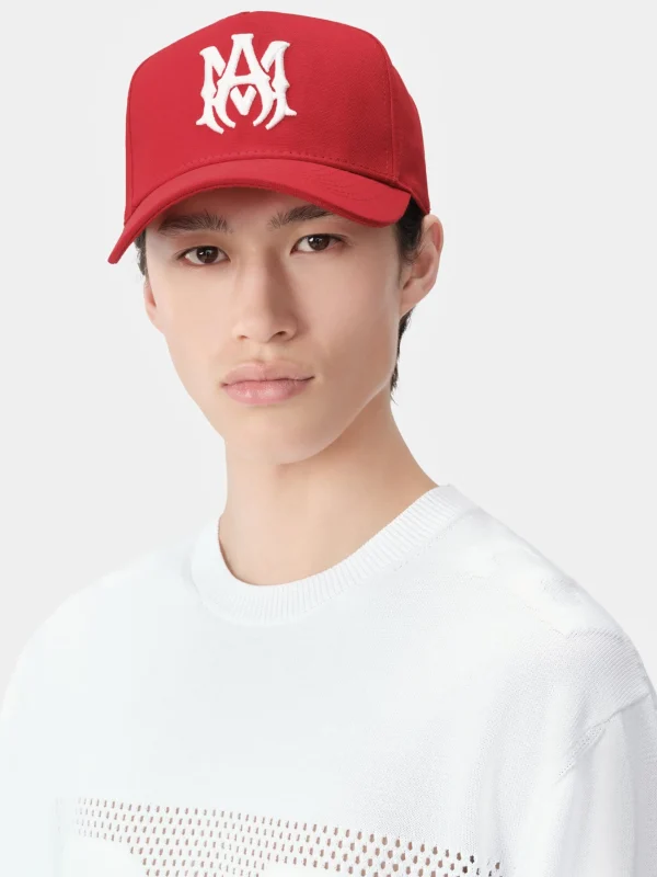 AMIRI Hats | Hats>FULL CANVAS MA HAT Red