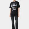 AMIRI Tees>HOLLYWOOD LIGHTS TEE BLACK