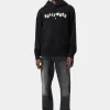 AMIRI Sweatshirts>HOLLYWOOD SHOTGUN HOODIE BLACK
