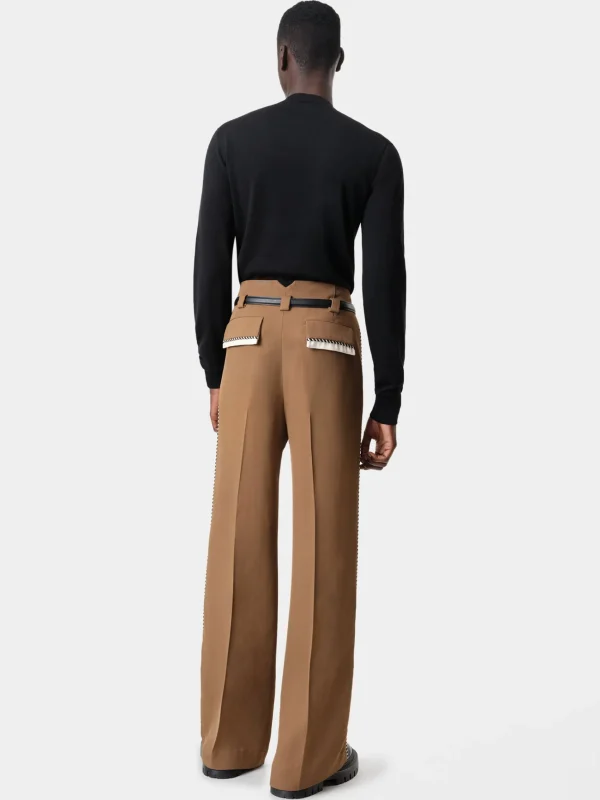 AMIRI Pants>HOLLYWOOD TROUSERS Rubber