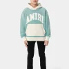 AMIRI Sweatshirts>KIDS' COLLEGIATE HOODIE Sea Blue