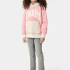 AMIRI Sweatshirts>KIDS' COLLEGIATE HOODIE Flamingo Pink