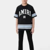AMIRI Tees>KIDS' STRIPE TEE BLACK