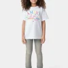 AMIRI Tees>KIDS' ARTS DISTRICT SCRIBBLE TEE White