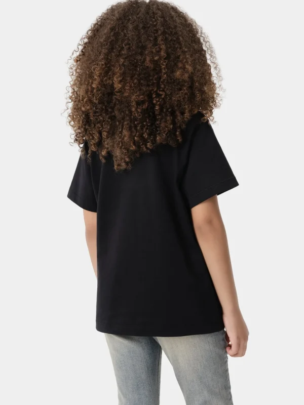 AMIRI Tees>KIDS' ARTS DISTRICT SCRIBBLE TEE BLACK