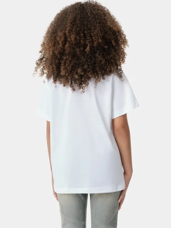 AMIRI Tees>KIDS' ARTS DISTRICT SCRIBBLE TEE White