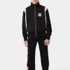 AMIRI Outerwear>KIDS' ARTS DISTRICT TRACK JACKET BLACK