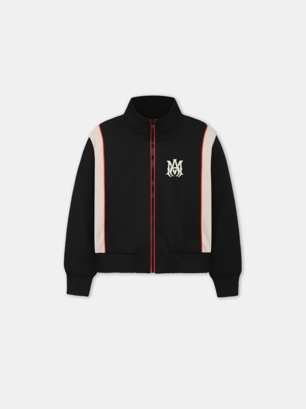 AMIRI Outerwear>KIDS' ARTS DISTRICT TRACK JACKET BLACK