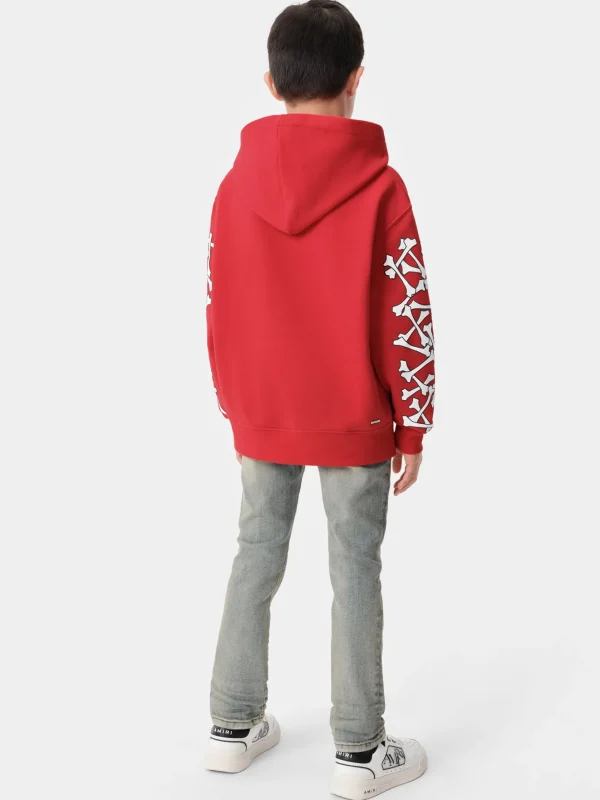 AMIRI Denim>KIDS' STACK JEAN Antique Indigo