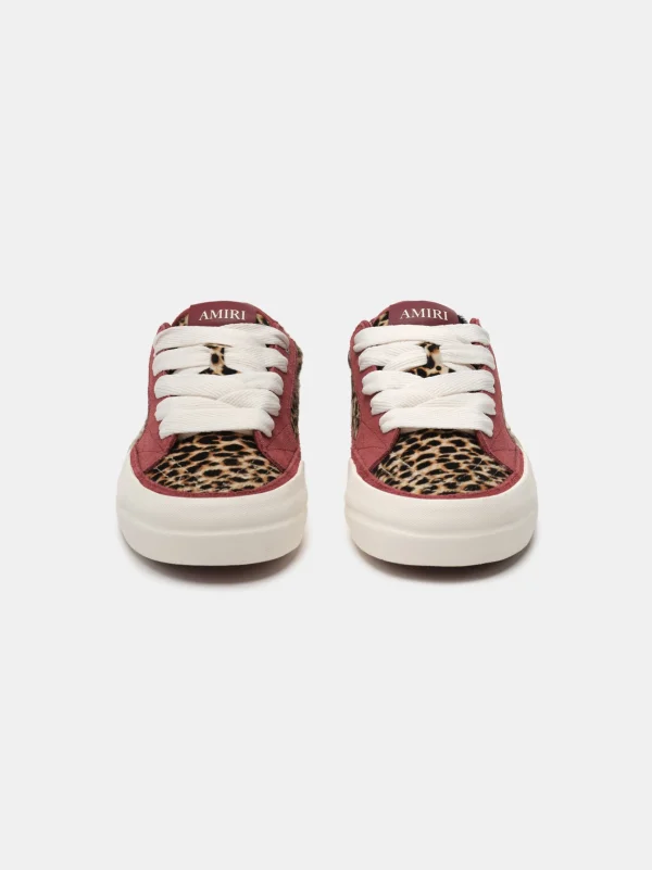 AMIRI Sneakers | Sneakers>LEOPARD SUNSET SKATE LOW Burgundy