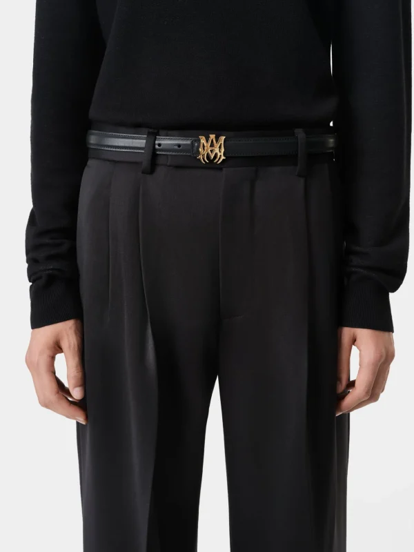 AMIRI Belts | Small Leather Goods>MA 2 CM BELT Gold