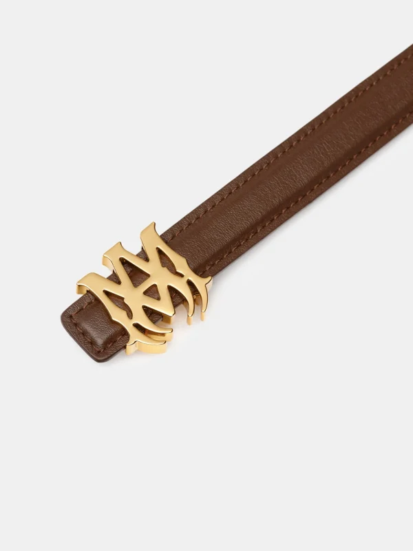 AMIRI Belts | Small Leather Goods>MA 2 CM BELT Brown