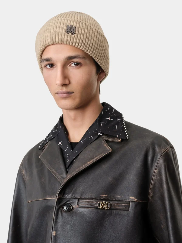 AMIRI Hats | Hats>MA BEANIE CAMEL