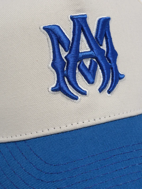 AMIRI Hats | Hats>MA CANVAS HAT Alabaster Blue