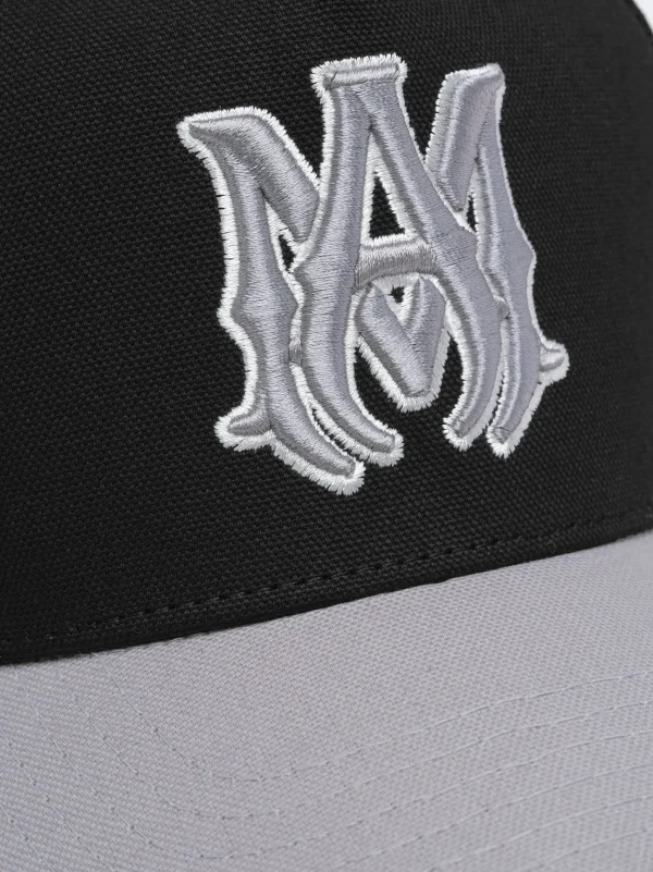 AMIRI Hats | Hats>MA CANVAS HAT Black Grey