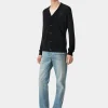 AMIRI Knitwear>MA CARDIGAN BLACK