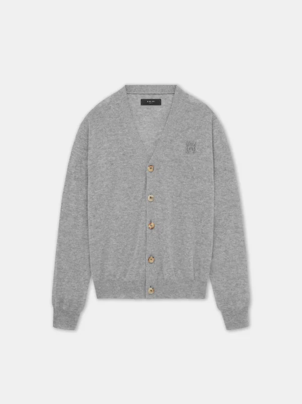 AMIRI Knitwear>MA CARDIGAN Grey