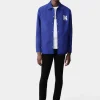 AMIRI Outerwear>MA COACH JACKET Blue