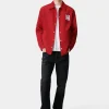 AMIRI Outerwear>MA COACH JACKET Red