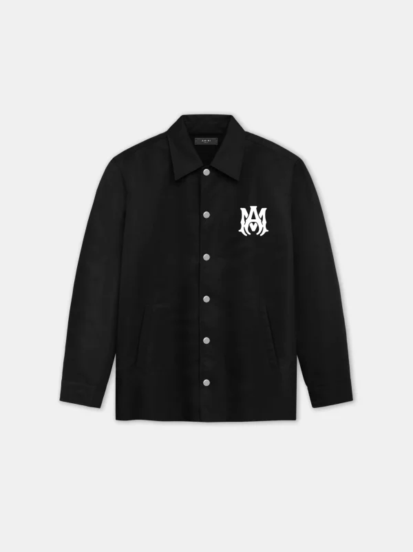 AMIRI Outerwear>MA COACH JACKET BLACK