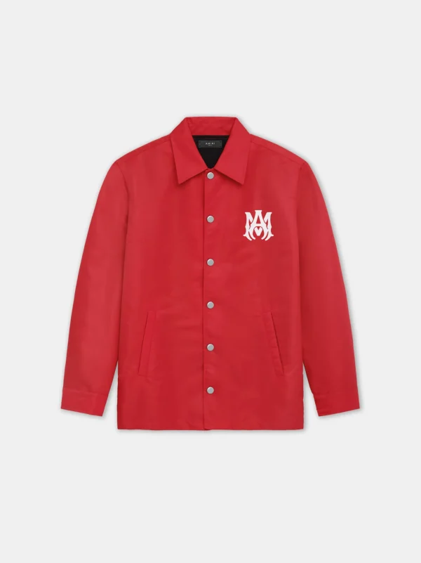 AMIRI Outerwear>MA COACH JACKET Red