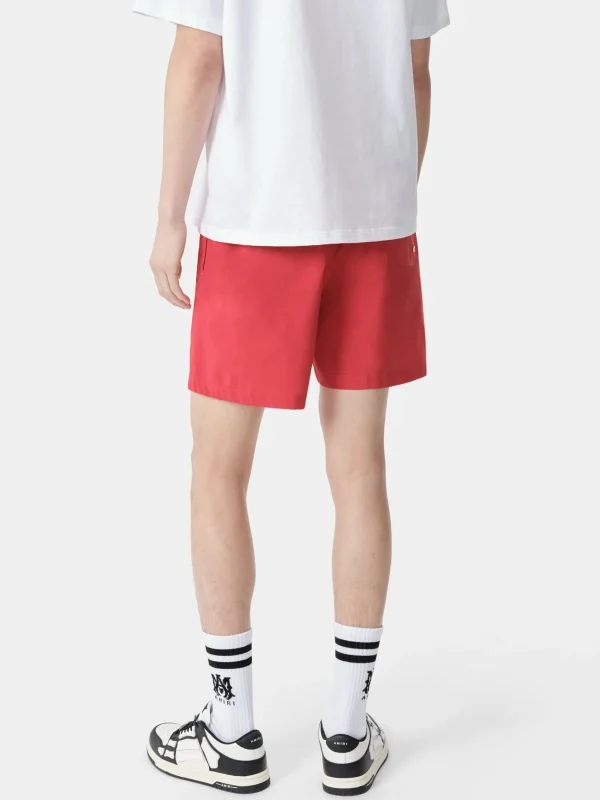 AMIRI Swimwear>MA CORE LOGO SWIM TRUNK Red
