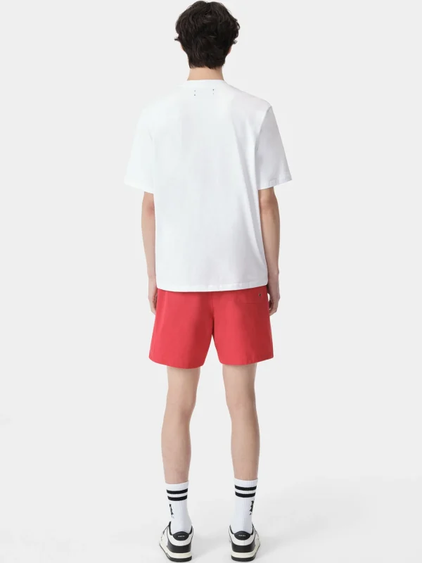 AMIRI Swimwear>MA CORE LOGO SWIM TRUNK Red