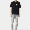 AMIRI Tees>MA CORE LOGO TEE BLACK