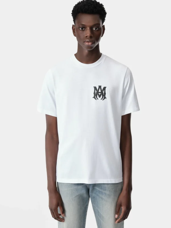 AMIRI Tees>MA CORE LOGO TEE White