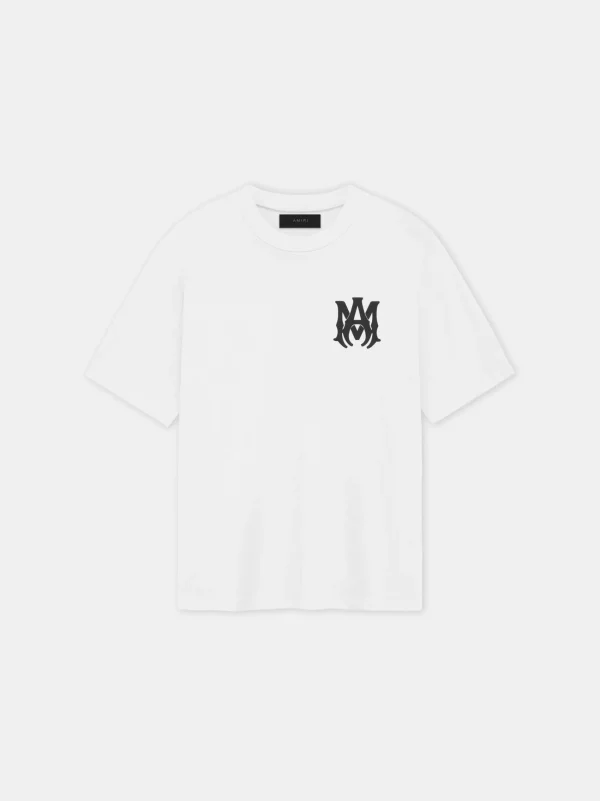 AMIRI Tees>MA CORE LOGO TEE White