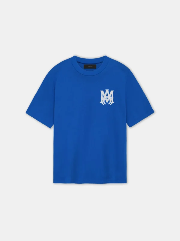 AMIRI Tees>MA CORE LOGO TEE Blue