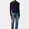 AMIRI Knitwear>MA CREW NAVY