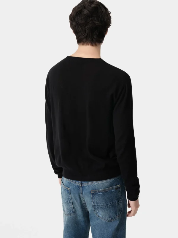 AMIRI Knitwear>MA CREW BLACK