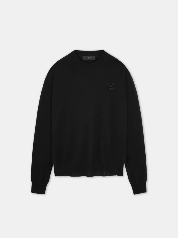 AMIRI Knitwear>MA CREW BLACK