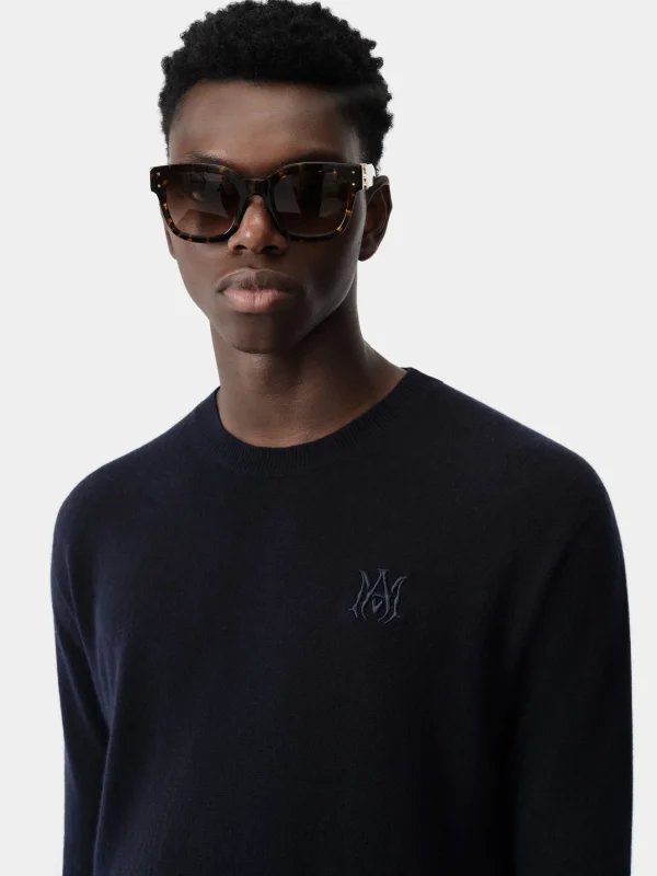 AMIRI Knitwear>MA CREW NAVY