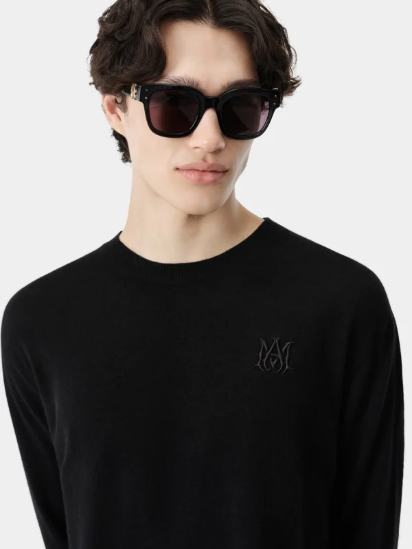 AMIRI Knitwear>MA CREW BLACK