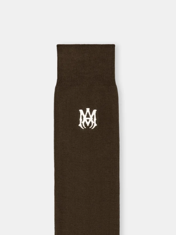 AMIRI Socks | Socks>MA DRESS SOCK Brown