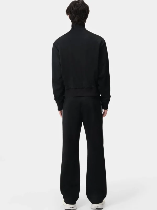 AMIRI Pants>MA FLARE TRACK PANT BLACK