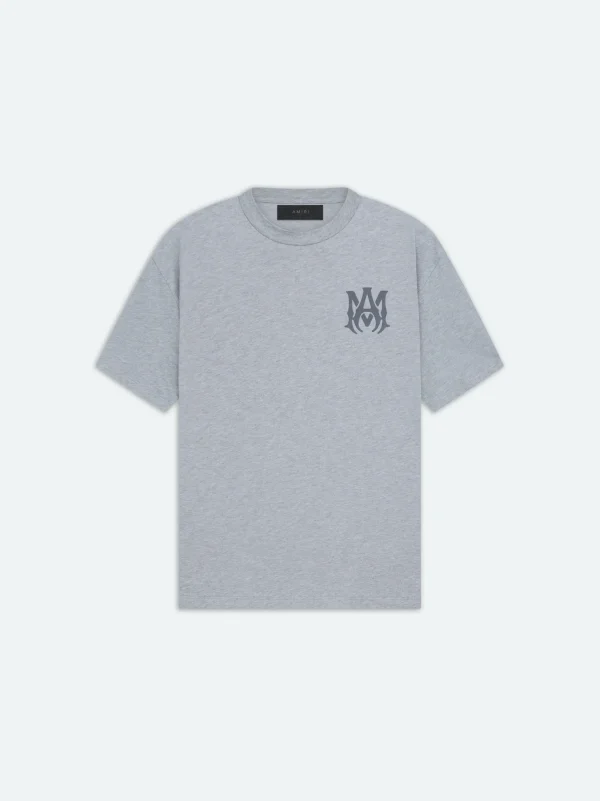 AMIRI Tees>MA LOGO TEE HEATHER GREY