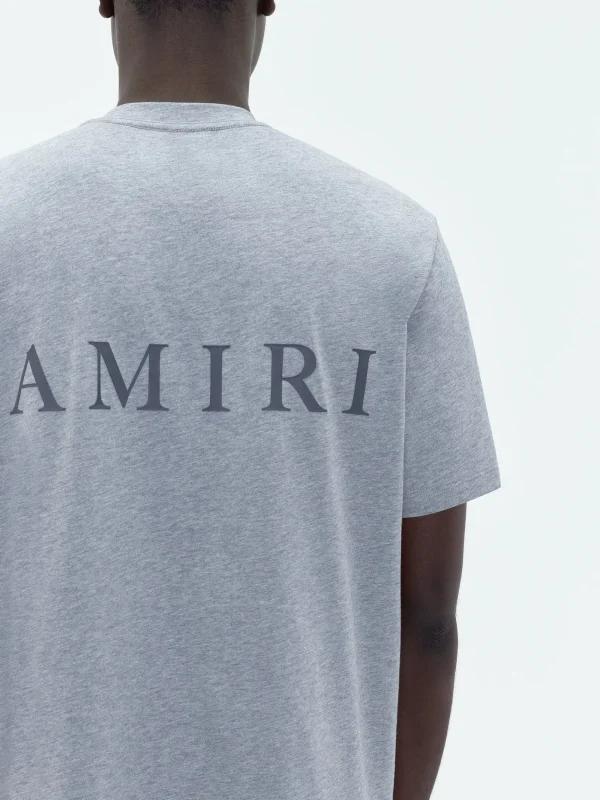 AMIRI Tees>MA LOGO TEE HEATHER GREY