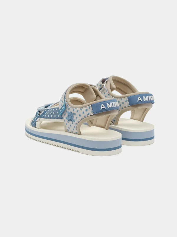 AMIRI Sandals | Sandals>MA PAISLEY SANDAL Blue Birch