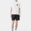 AMIRI Swimwear>MA PAISLEY SWIM TRUNK BLACK