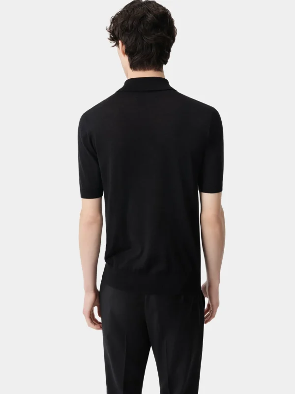 AMIRI Knitwear>MA POLO BLACK
