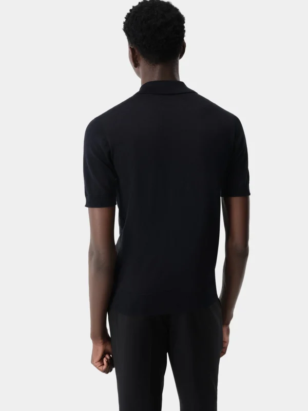 AMIRI Knitwear>MA POLO NAVY