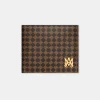 AMIRI Small Leather Goods | Small Leather Goods>MA QUAD BI-FOLD Brown