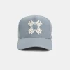 AMIRI Hats | Hats>MA QUAD CANVAS HAT DUSTY BLUE